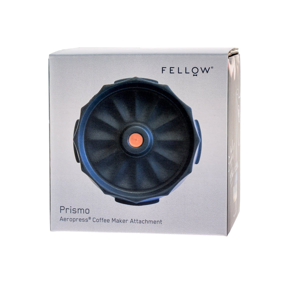 Fellow Prismo in Verpackung: Wiederverwendbarer Filter für Aeropress aus Edelstahl