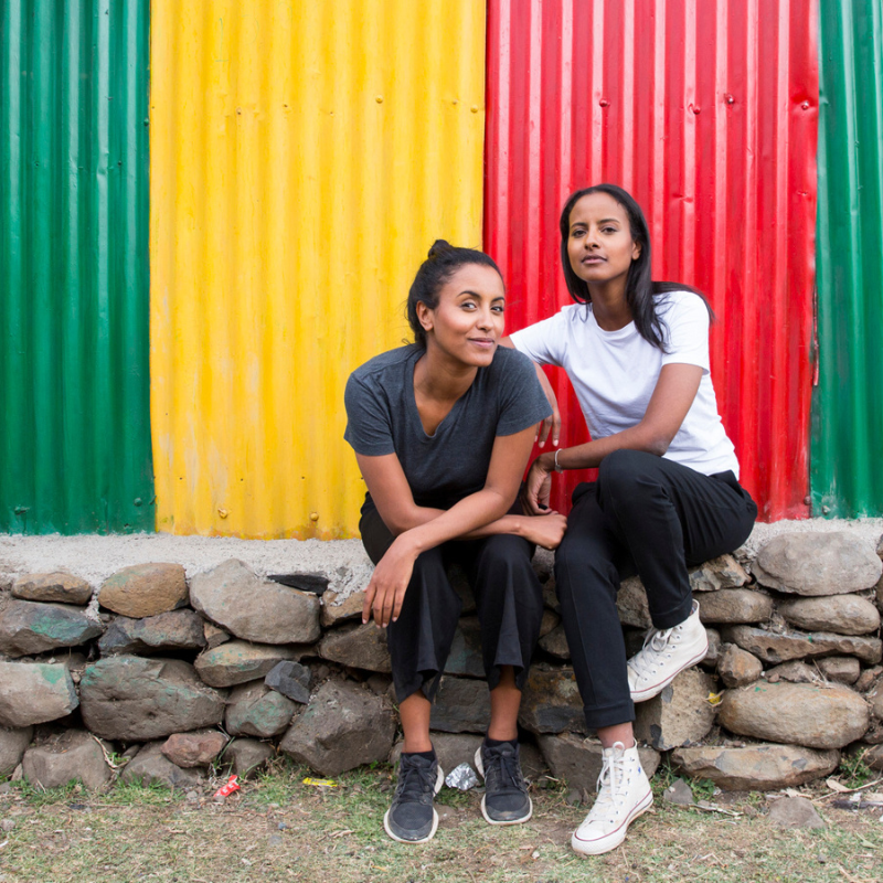 Die Gründerinnen Sali und Sara Nuru I nuruCoffee fairer, nachhaltiger Bio-Kaffee aus Äthiopien mit social impact 