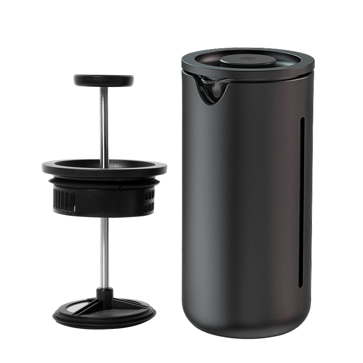 Timemore French Press mit Stempel und Sieb - nuruCoffee