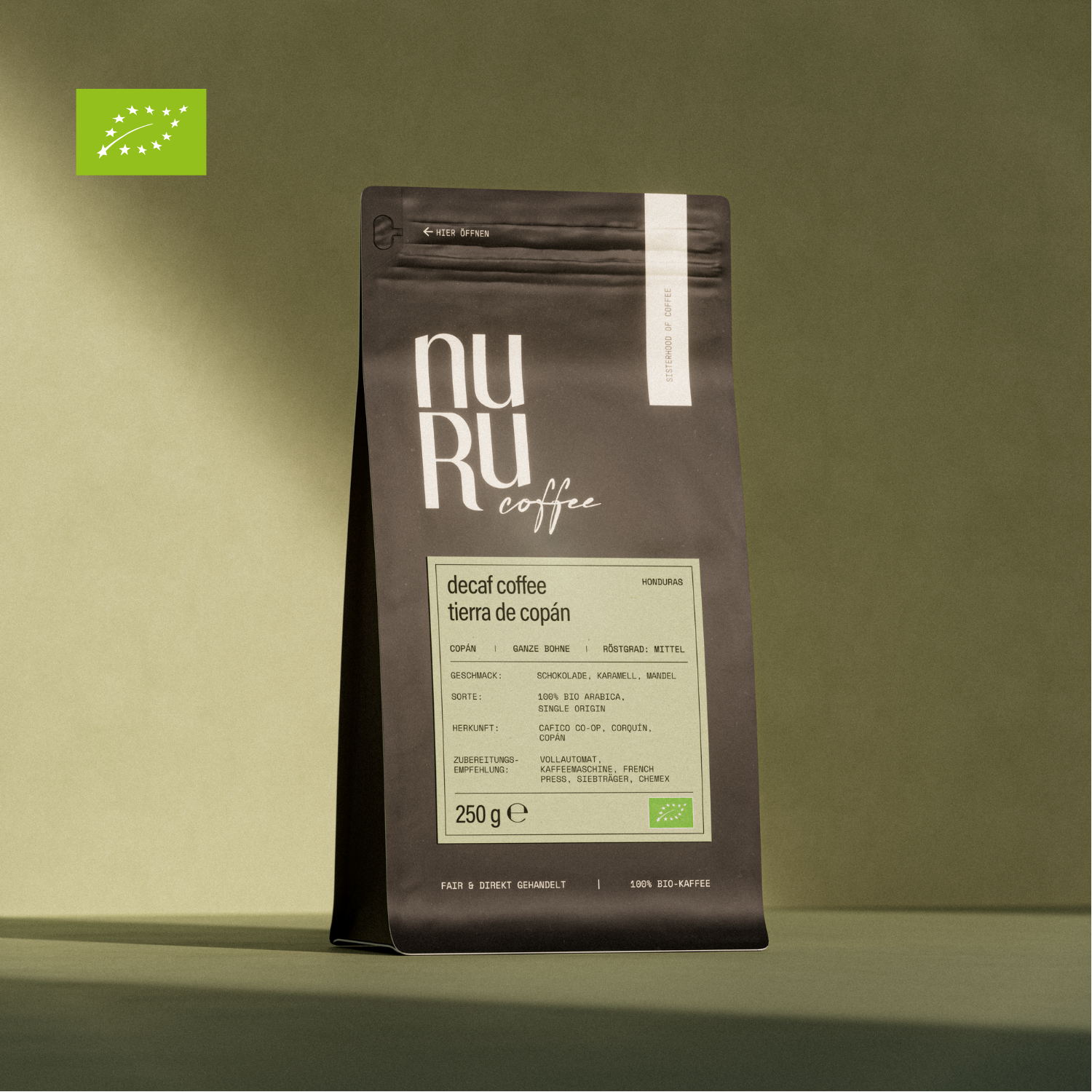 BIO DECAF Coffee Tierra de Copán - Limited Edition