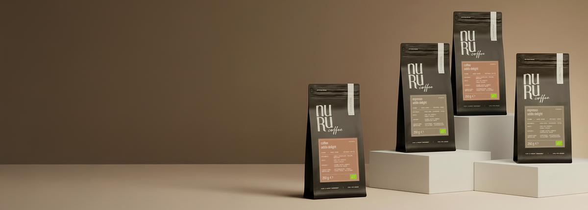 Bio Kaffee in verschiedenen Sorten - nuruCoffee
