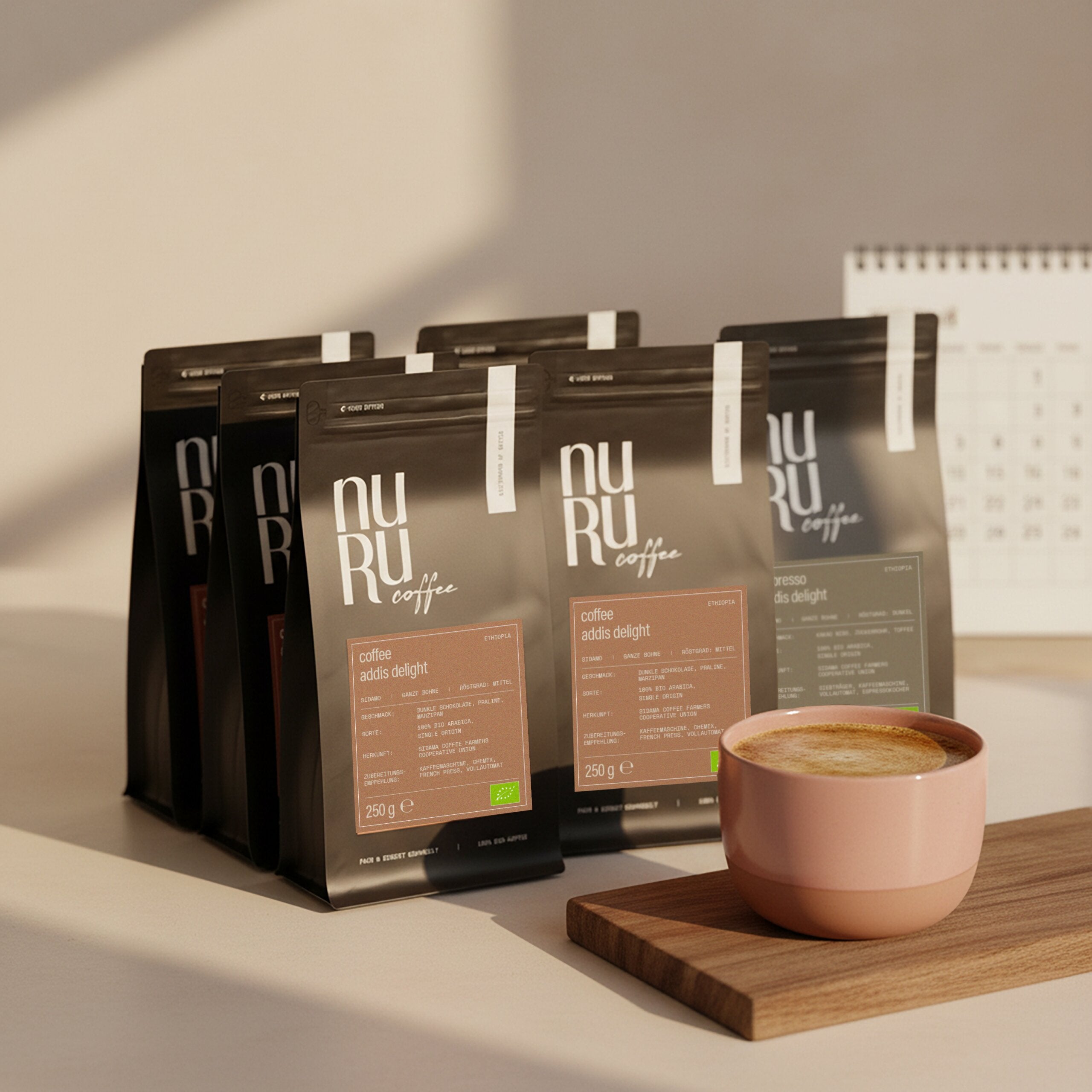 nuruCoffee Kaffee Abo als Geschenk für 6 Monate
