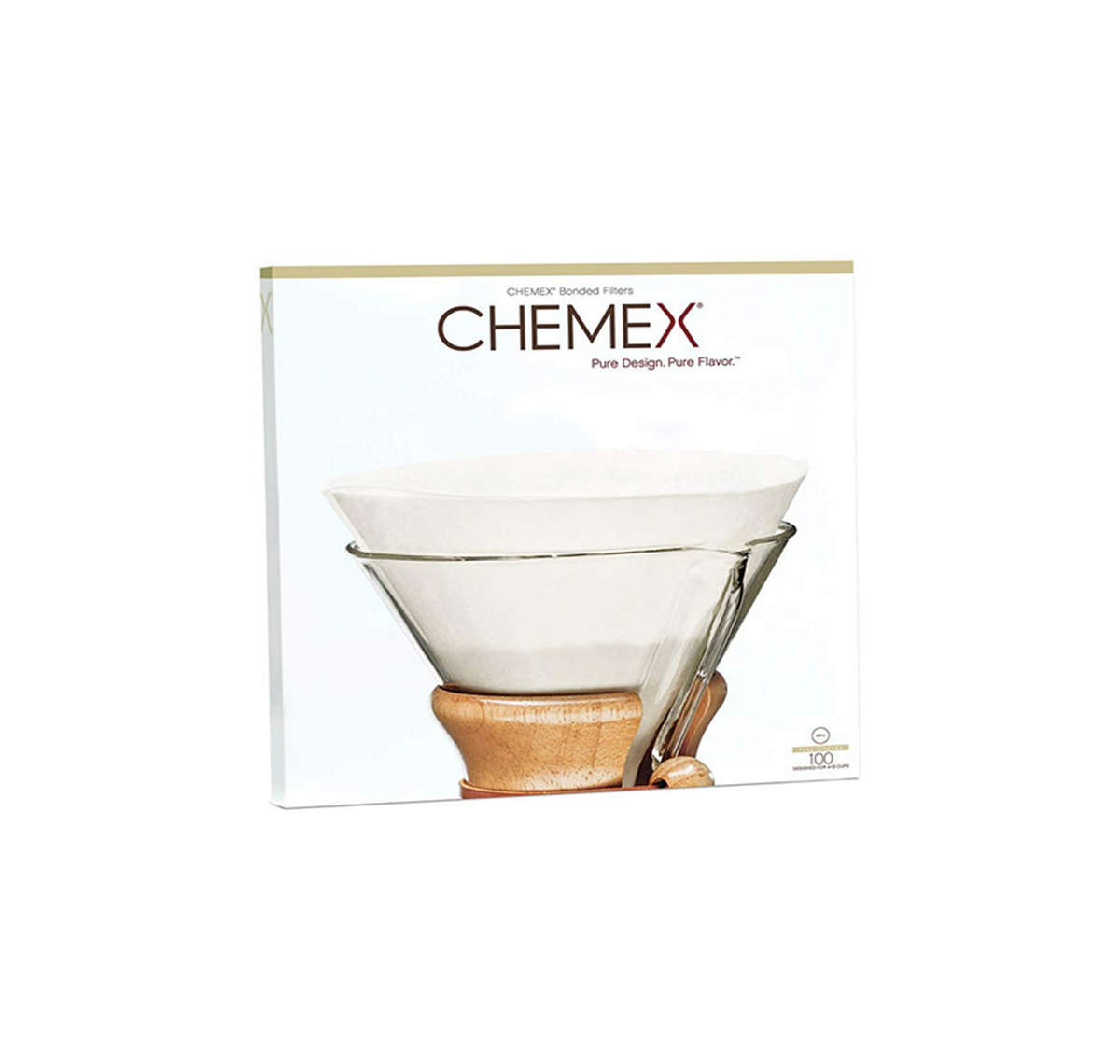 Chemex Filterpapier rund für 6 bis 10 Tassen in Verpackung - nuruCoffee