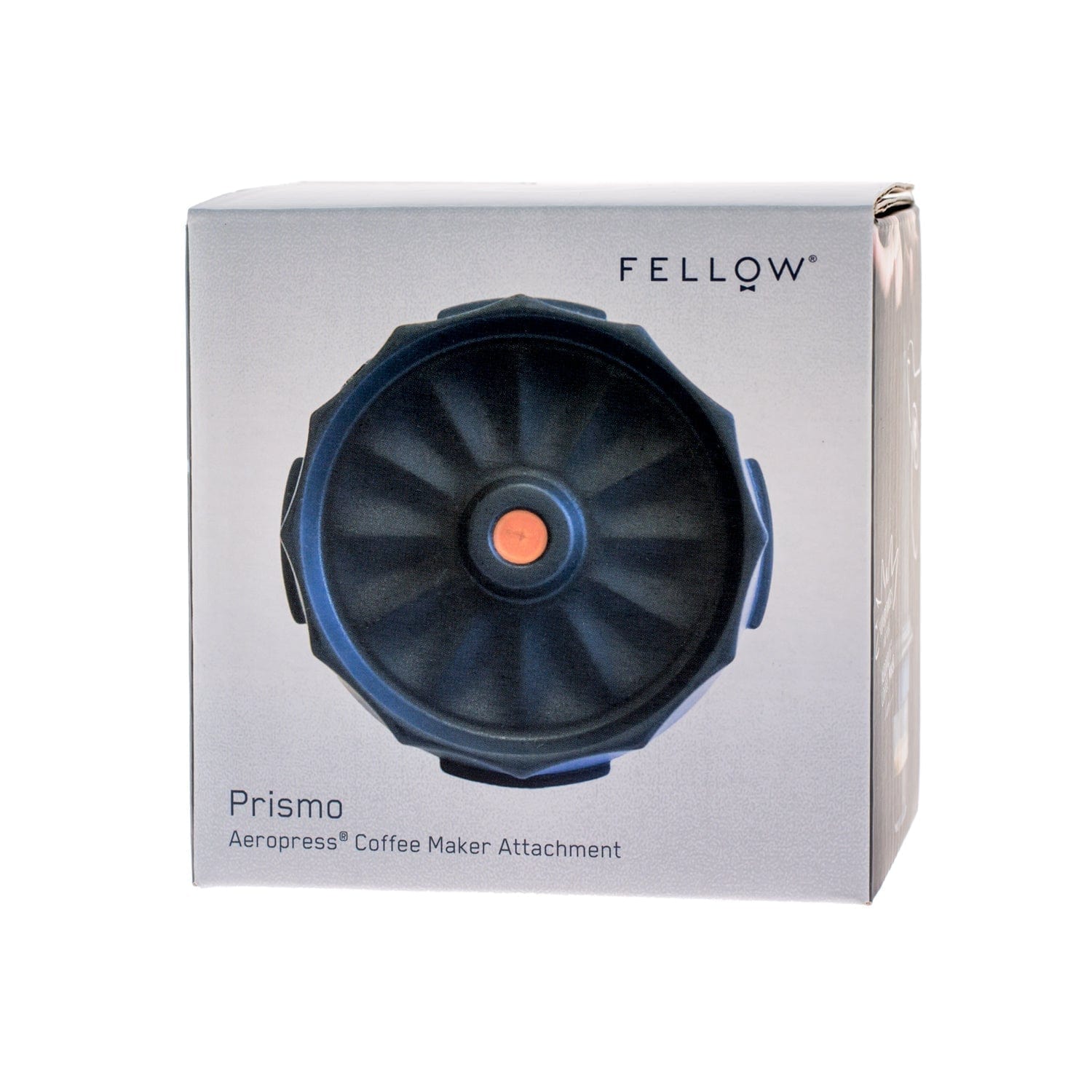 Fellow Prismo in Verpackung: Wiederverwendbarer Filter für Aeropress aus Edelstahl