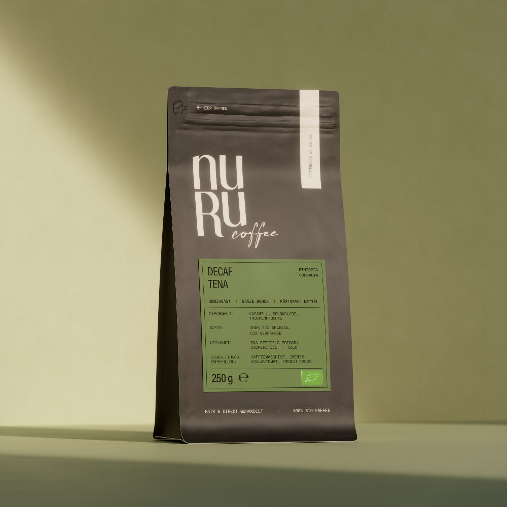 Entkoffeinierter Bio Kaffee TENA - nuruCoffee
